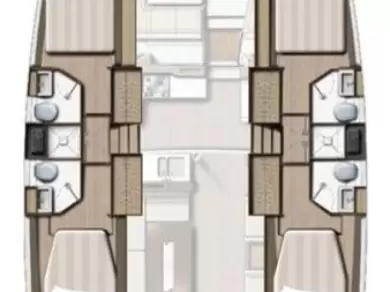 Pronajmout Katamarán se skipperem či ne Bali v Lefkáda