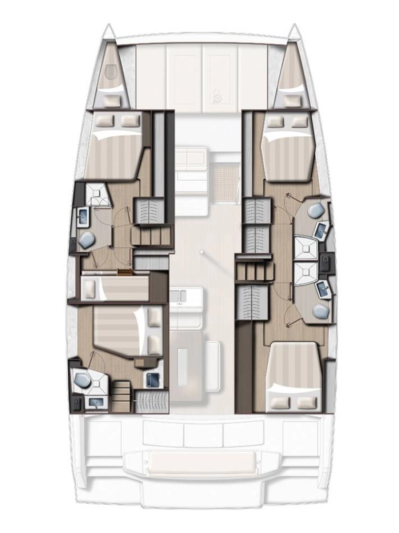 Pronájem lodi Bali Bali 4.6 v Alimos na Samboatu