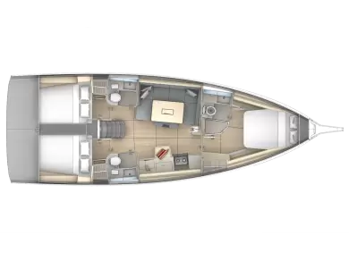 Dufour Dufour 41 jednotlivci a charterové společnosti v Paleros