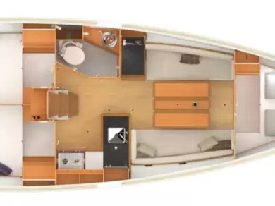 Pronájem jachty v Lefkáda -Jeanneau Sun Odyssey 349 na Samboatu