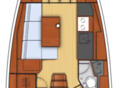 Pronajmout si Bénéteau Oceanis 38 v Fethiye