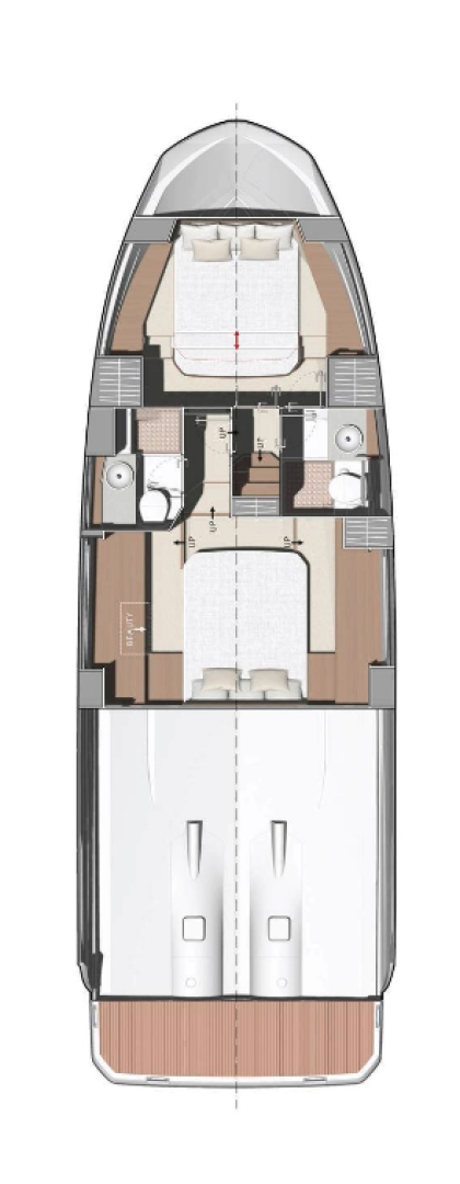 Pronájem Jachta v Split -Jeanneau Prestige 420 Fly - 2 cab.