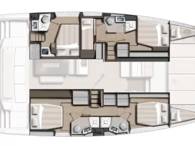 Pronájem lodi Bali Bali 4.6 v Donji Seget na Samboatu