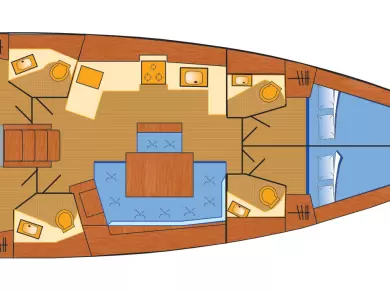 Pronájem jachty v Can Pastilla -Bénéteau Oceanis 46.1 na Samboatu