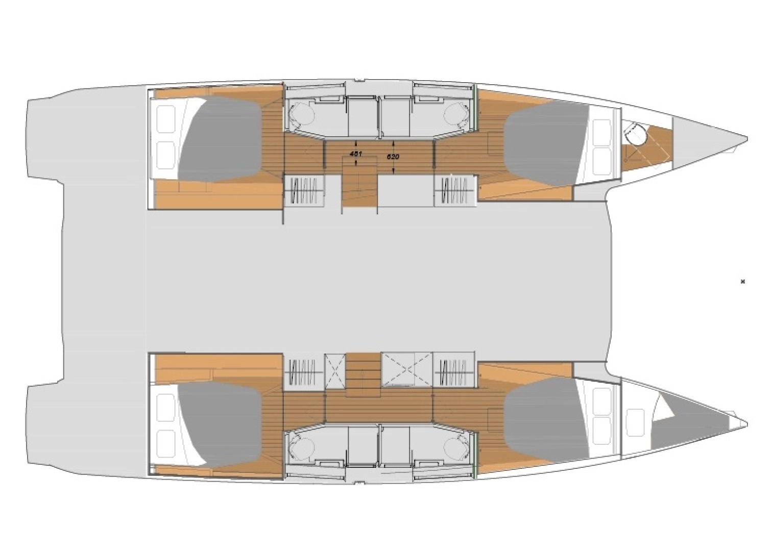 Pronájem lodi Fountaine Pajot Elba 45 v Zadar na Samboatu