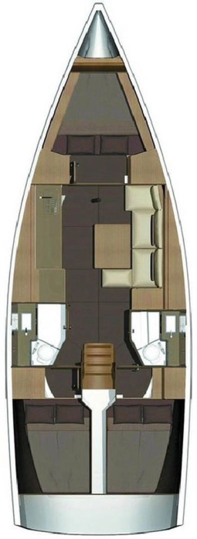 Pronájem lodi Fethiye lákavé ceny Dufour 382 Grand Large