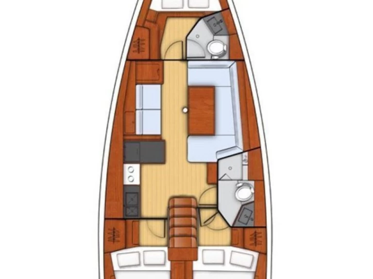 Pronájem lodi Bénéteau Oceanis 41.1 v Paleros na Samboatu