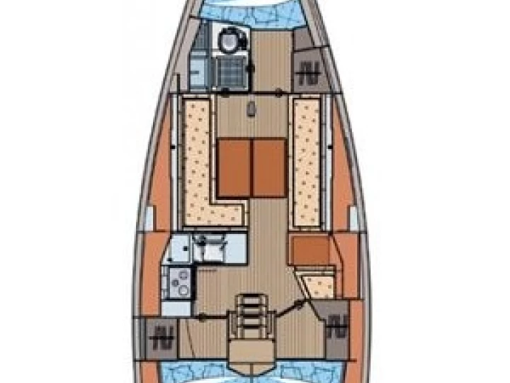 Elan Elan 350 Performance jednotlivci a charterové společnosti v Biograd Na Moru
