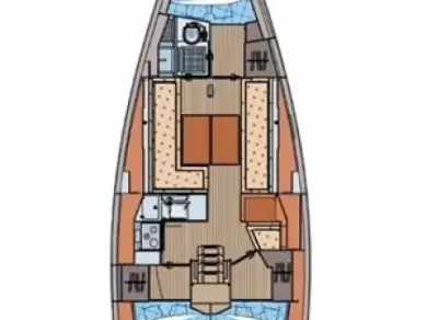 Elan Elan 350 Performance jednotlivci a charterové společnosti v Biograd Na Moru