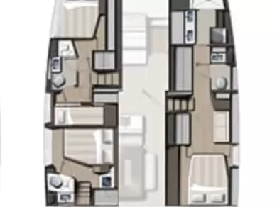 Pronajmout Katamarán se skipperem či ne Bali v Donji Seget