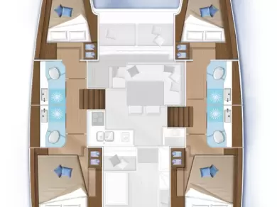 Katamarán k pronájmu v Donji Seget za nejlepší cenu