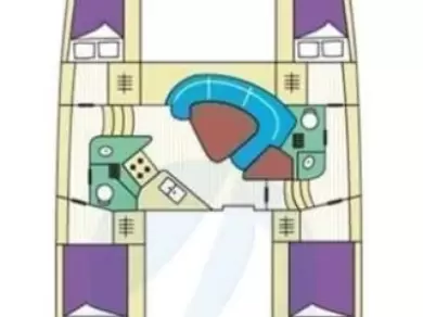 Pronájem Katamarán Fountaine Pajot s licencí