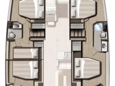 Katamarán k pronájmu v Donji Seget za nejlepší cenu