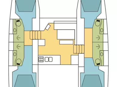 Pronájem jachty v Nassau -Lagoon Lagoon 46 na Samboatu