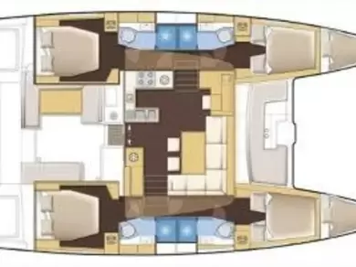 Pronajmout si Lagoon Lagoon 450 F v Alimos