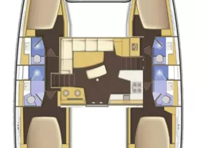 Pronájem lodi Alimos lákavé ceny Lagoon 42