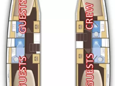 Pronájem lodi Lagoon Lagoon 42 v Split na Samboatu