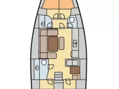 Pronajmout si Dufour Dufour 450 Grand Large v Fethiye