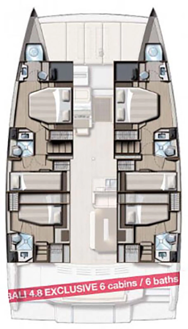 Pronájem lodi Bali Bali 4.8 v Alimos na Samboatu