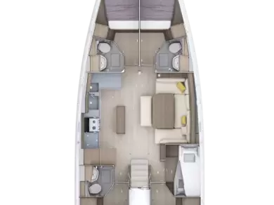 Pronájem lodi Bénéteau Oceanis 52 - 6 cab. v Kos na Samboatu