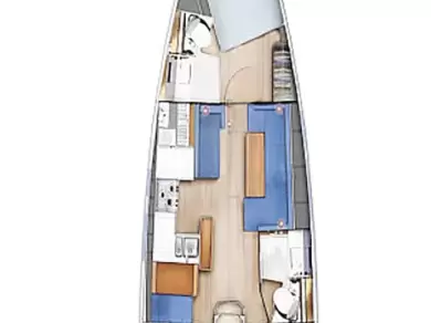 Pronájem lodi Jeanneau Sun Odyssey 410 v Zadar na Samboatu