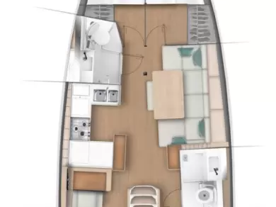 Pronájem jachty v Paros (ostrov) -Jeanneau Sun Odyssey 440 na Samboatu