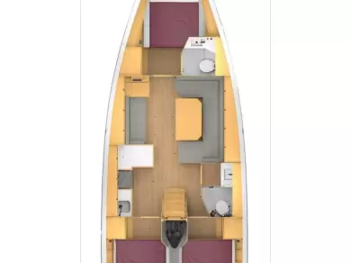 Bavaria Bavaria C42 jednotlivci a charterové společnosti v Marmaris