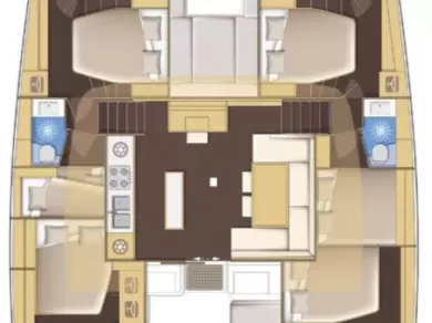 Pronajmout si Lagoon Lagoon 52 v Belize City