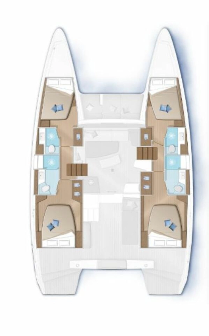 Pronájem lodi Ao Po lákavé ceny Lagoon 42