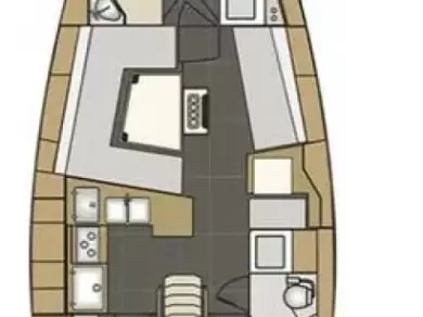 Elan Impression 45 jednotlivci a charterové společnosti v Split