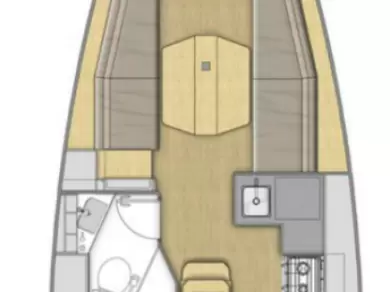 Pronájem lodi Rogoznica lákavé ceny Oceanis 34.1