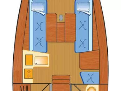 Pronájem Plachetnice v Heiligenhafen -Salona Salona 35