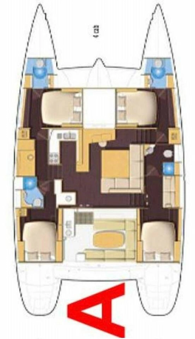 Pronajmout si Lagoon Lagoon 500 v Wyk auf Föhr