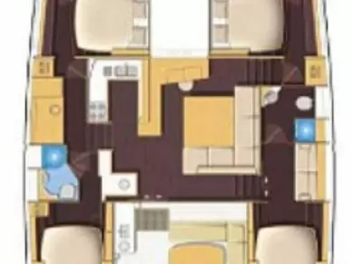 Pronajmout si Lagoon Lagoon 500 v Wyk auf Föhr