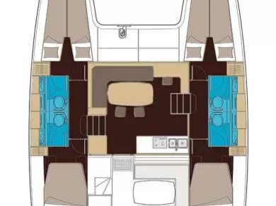 Pronajmout si Lagoon Lagoon 400 S2 v Punta Ala