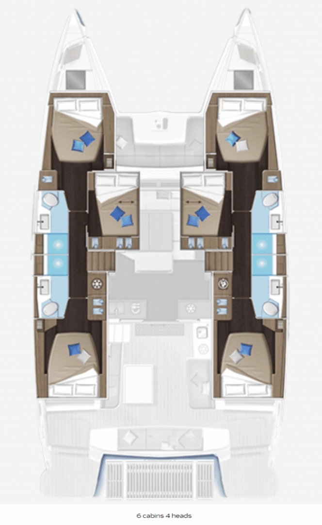 Lagoon Lagoon 51 jednotlivci a charterové společnosti v Road Town