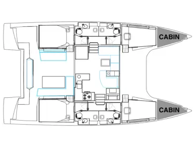 Katamarán k pronájmu v Road Town za nejlepší cenu