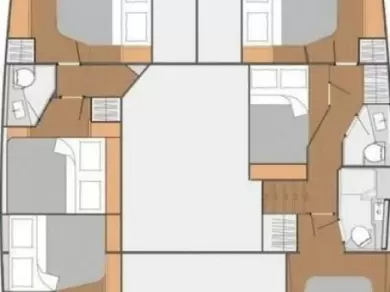 Pronájem Katamarán Fountaine Pajot s licencí