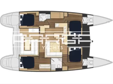 Pronájem Katamarán v Lavrio -Lagoon Lagoon 500