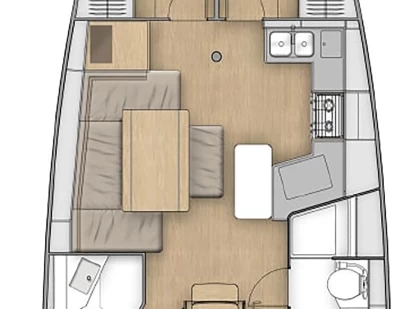 Pronájem Plachetnice v Alimos -Bénéteau Oceanis 40.1