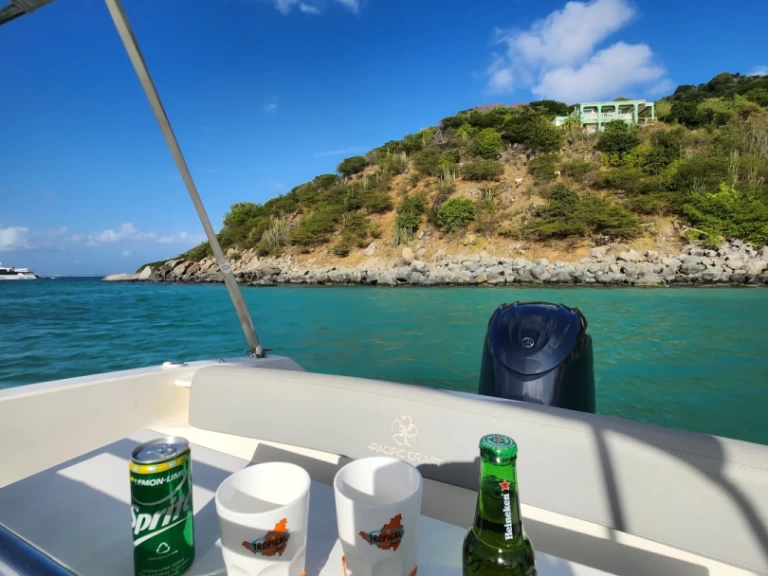 Pronájem Motorová loď v Marigot -Pacific Craft Pacific Craft 650