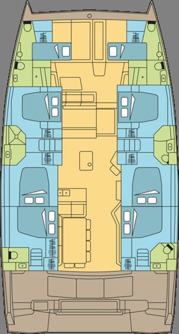 Pronájem lodi Raiatea Island lákavé ceny Bali 5.4