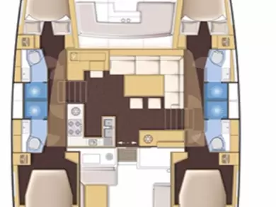 Pronájem lodi Alimos lákavé ceny Lagoon 450 F