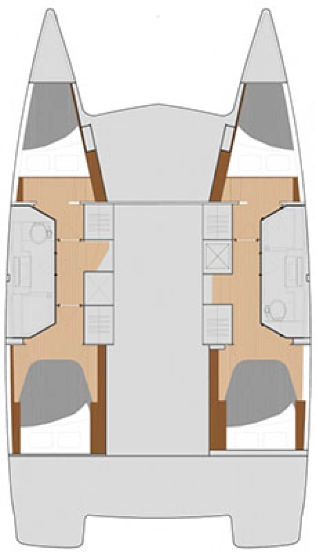 Pronajmout si Fountaine Pajot Lucia 40 v Bormes-les-Mimosas