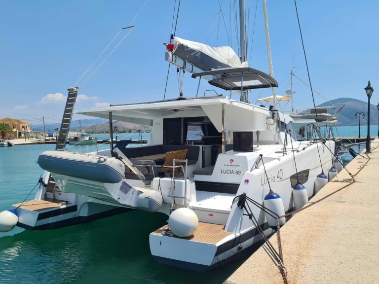 Pronájem Katamarán v Lefkáda -Fountaine Pajot Lucia 40