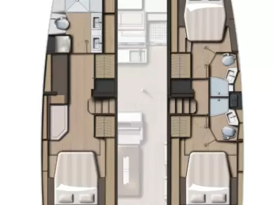 Pronájem lodi Bali Bali 4.4 v Marsh Harbour na Samboatu