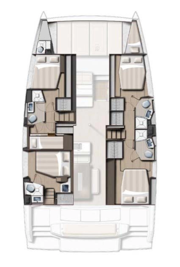 Pronájem jachty v Trogir -Bali Bali 4.6 na Samboatu