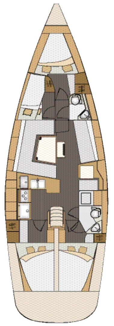 Pronájem jachty v Pula -Elan Impression 45 na Samboatu