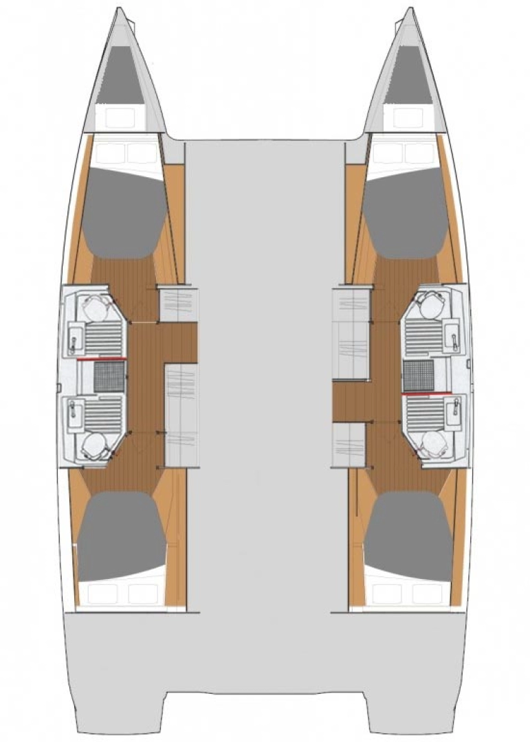 Pronájem jachty v Murter-Kornati -Fountaine Pajot Astrea 42 na Samboatu