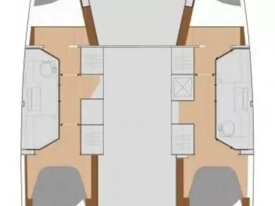 Pronájem Katamarán Fountaine Pajot s licencí